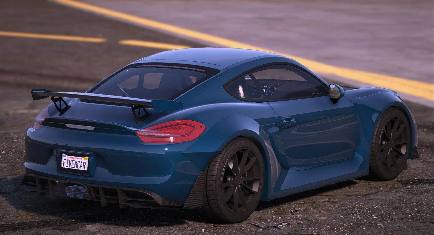 (Unbranded) Porsche Cayman GT4 Hycade Edition | Zeed