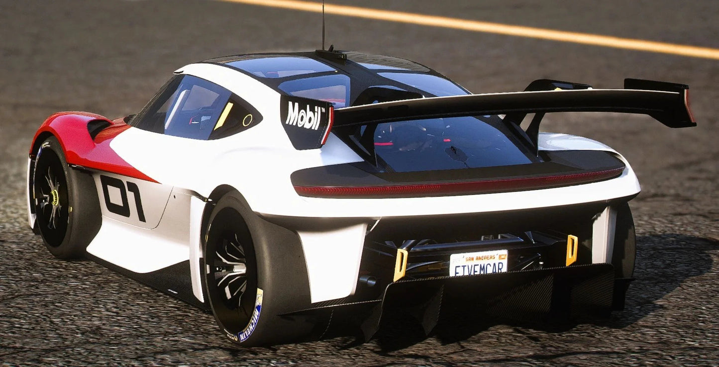 (Unbranded) Porsche Mission R 2022 | IKX3 Mods