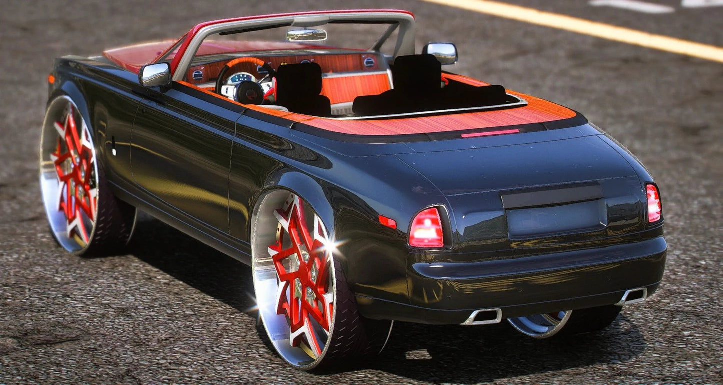(Unbranded) Rolls Royce Phantom Drophead Coupe Donk | GZ Customs