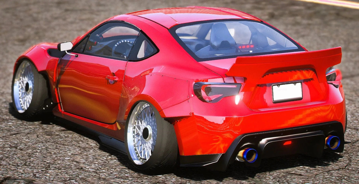 (Unbranded) Subaru BRZ Stanced Widebody | GR Customs