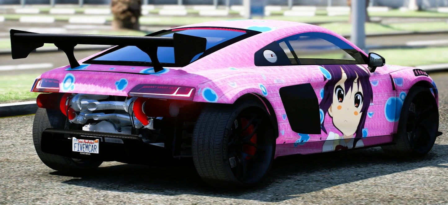 (Unbranded) Uzi Audi R8 | Potato Mods