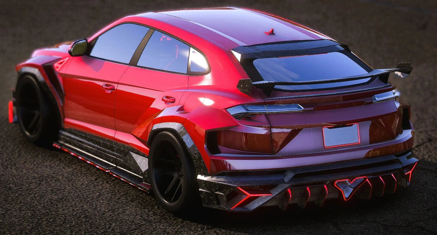 (Unbranded) Widebody Lamborghini Urus Mansory | Amxsco