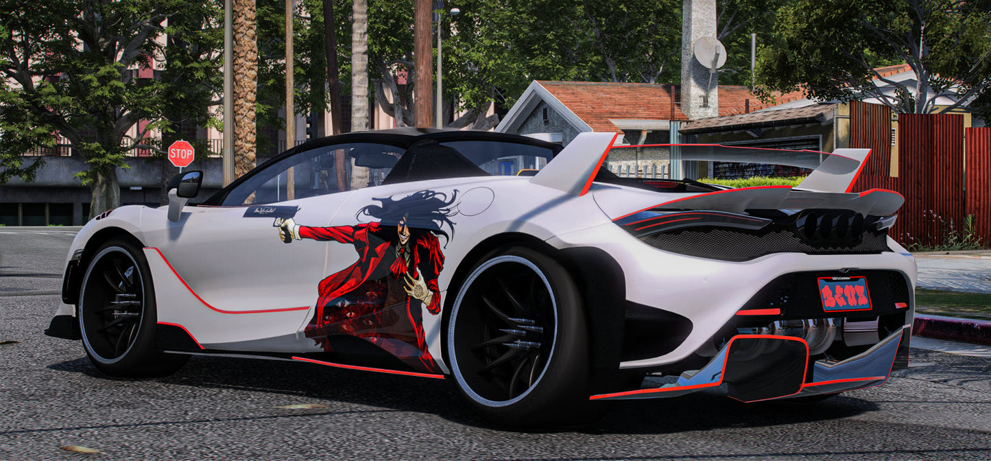 (Unbranded) Custom Alucard McLaren 765LT Twin Turbo | DEFz Customs
