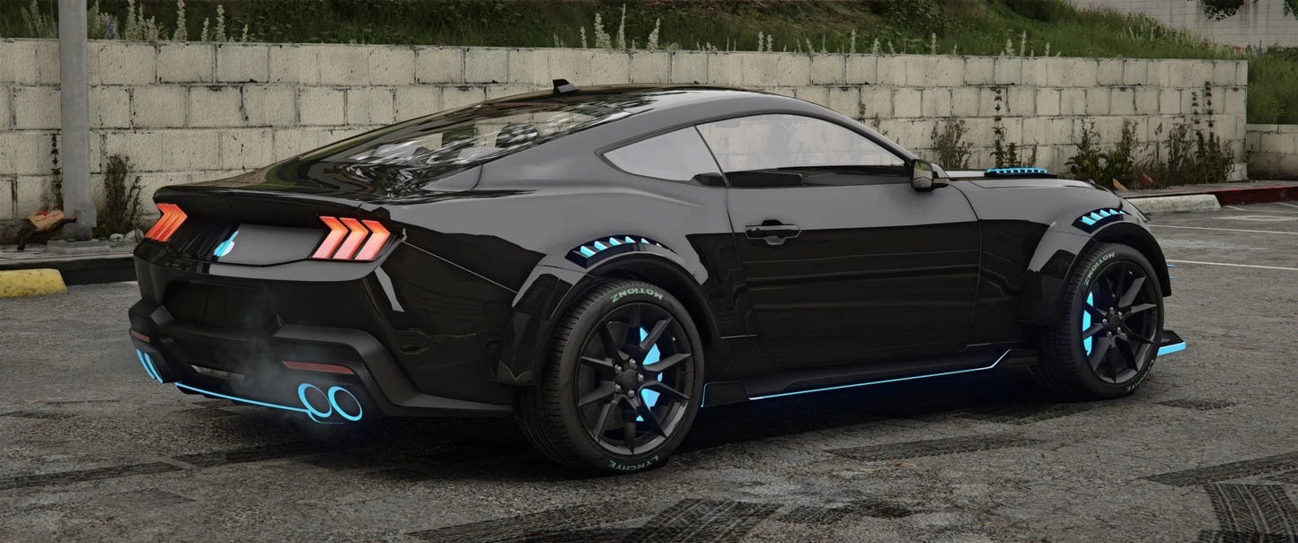 (Unbranded) 2024 Ford Mustang Dark Horse Custom | Delayhaad