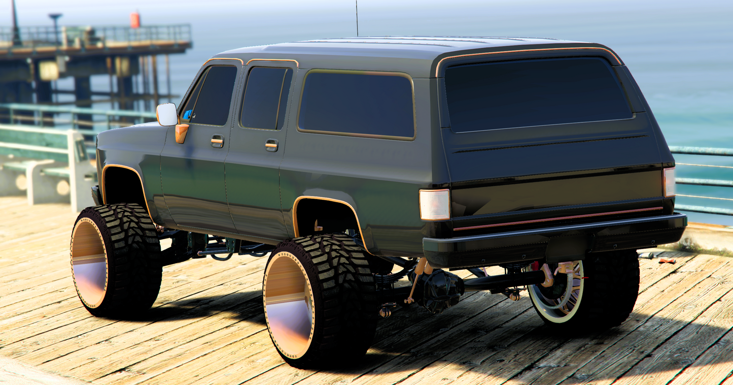 (Unbranded) Chevy Suburban "GodZilla" Edition | GG