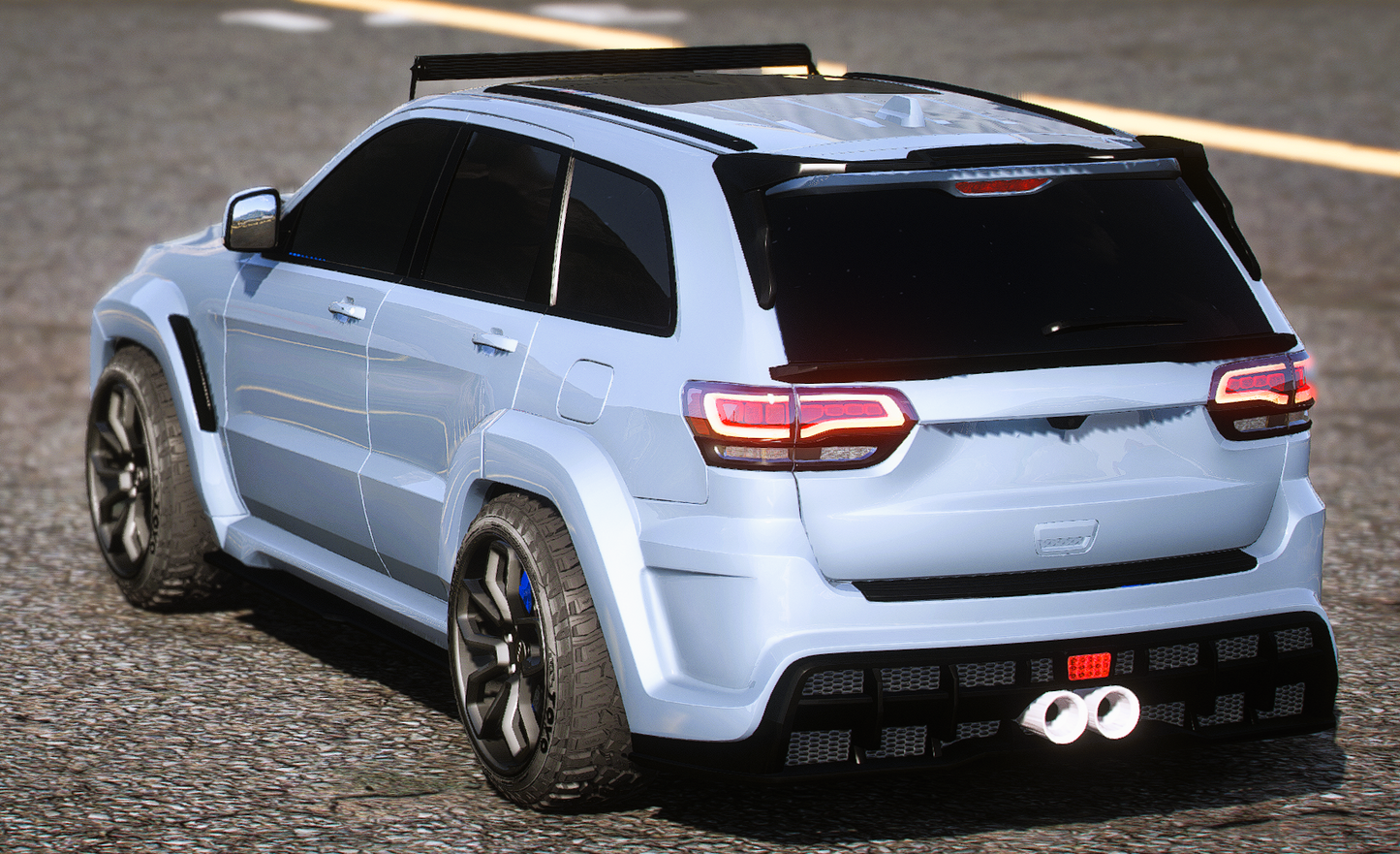 (Unbranded) Jeep Grand Cherokee Trackhawk Titan Custom | BRM Mods