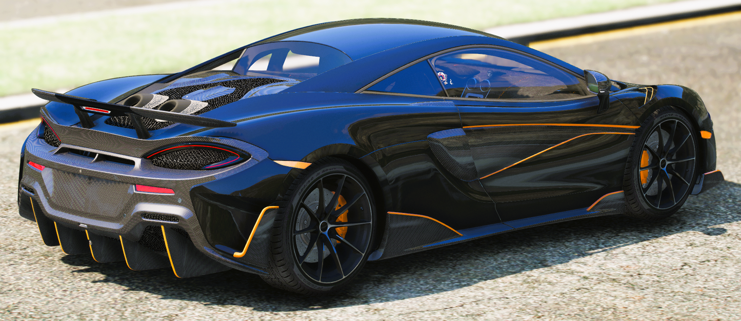 (Unbranded) McLaren 600LT Deep Sea Shark | CC