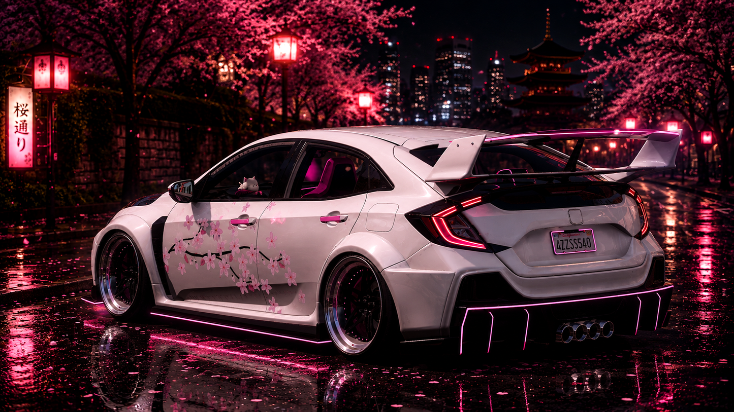 (Unbranded) Honda Civic FK8 Type-R Pinky