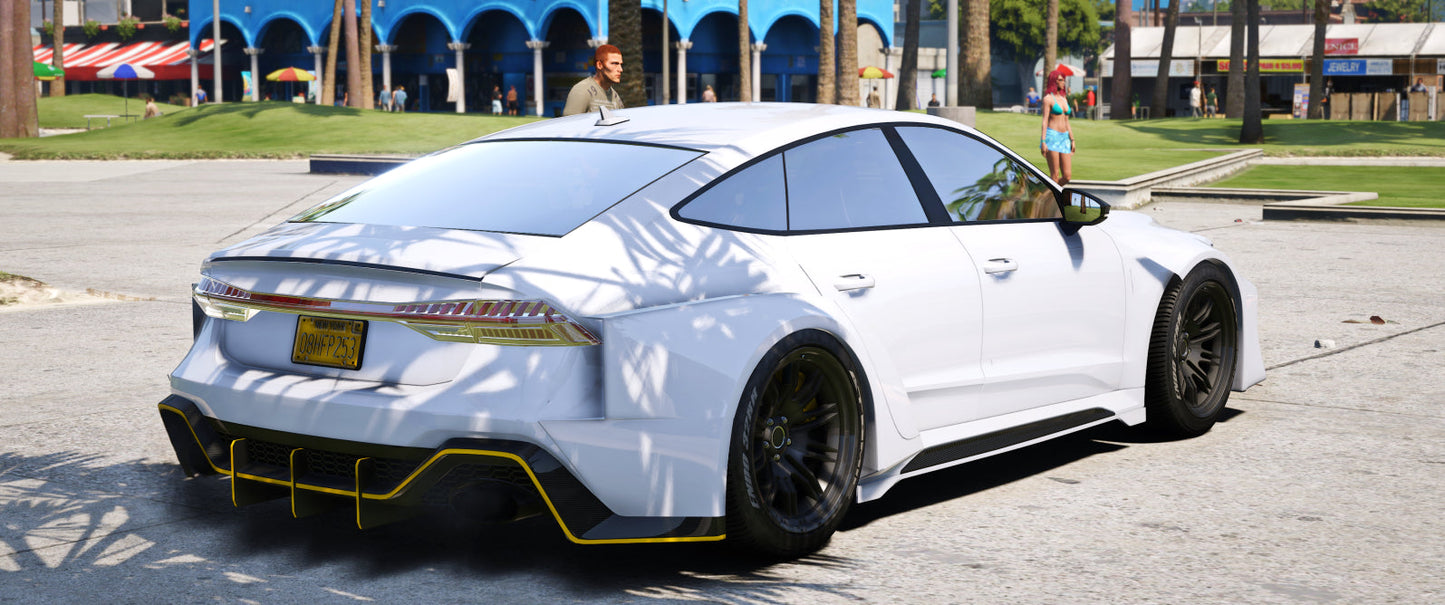 (Unbranded) Audi RS7 Hycade Edition | Lemon