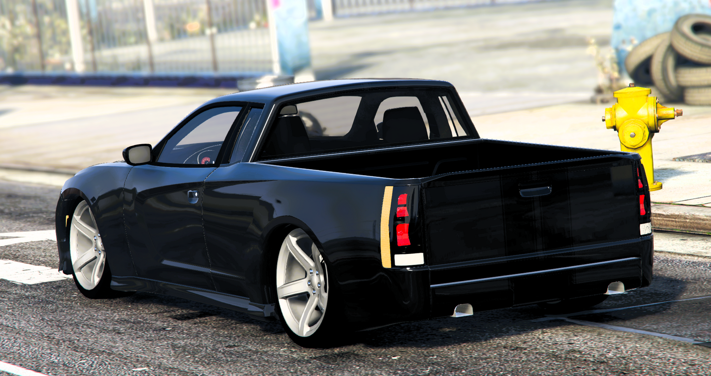 (Unbranded) 2020 Dodge Charger UTE Police 6 Seater (2 in Bed) | A1 Customs
