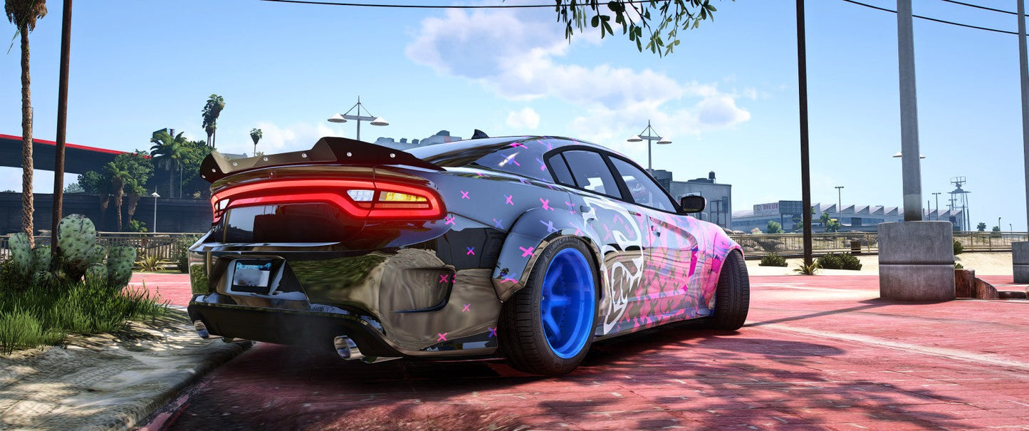 (Unbranded) Dodge Charger Hellcat Livery | Offlord