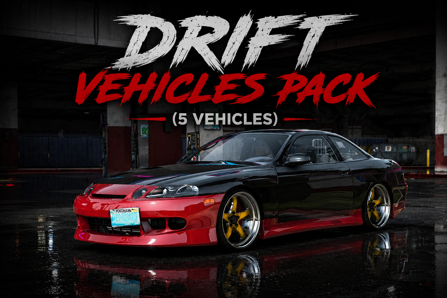 Drift Vehicles Pack (5 Vehicles)