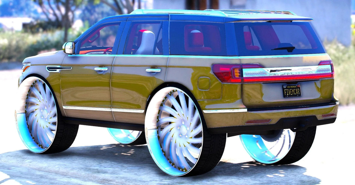 (Unbranded) 2022 Lincoln Navigator Big Rims Donk | DonG