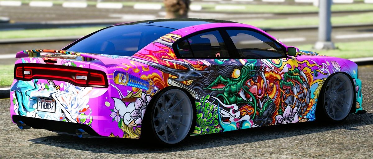 (Unbranded) 2014 Charger SRT8 Custom Livery | Underground Customs