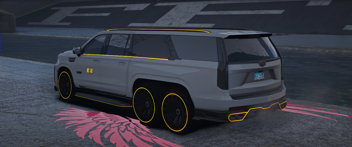Cadillac Escalade Sport 6x6 (8 Seater)