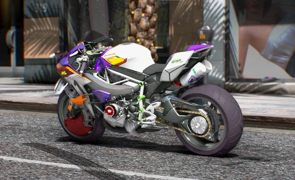 Kawasaki Ninja H2 Performance Gundam Edition | Xian Customs