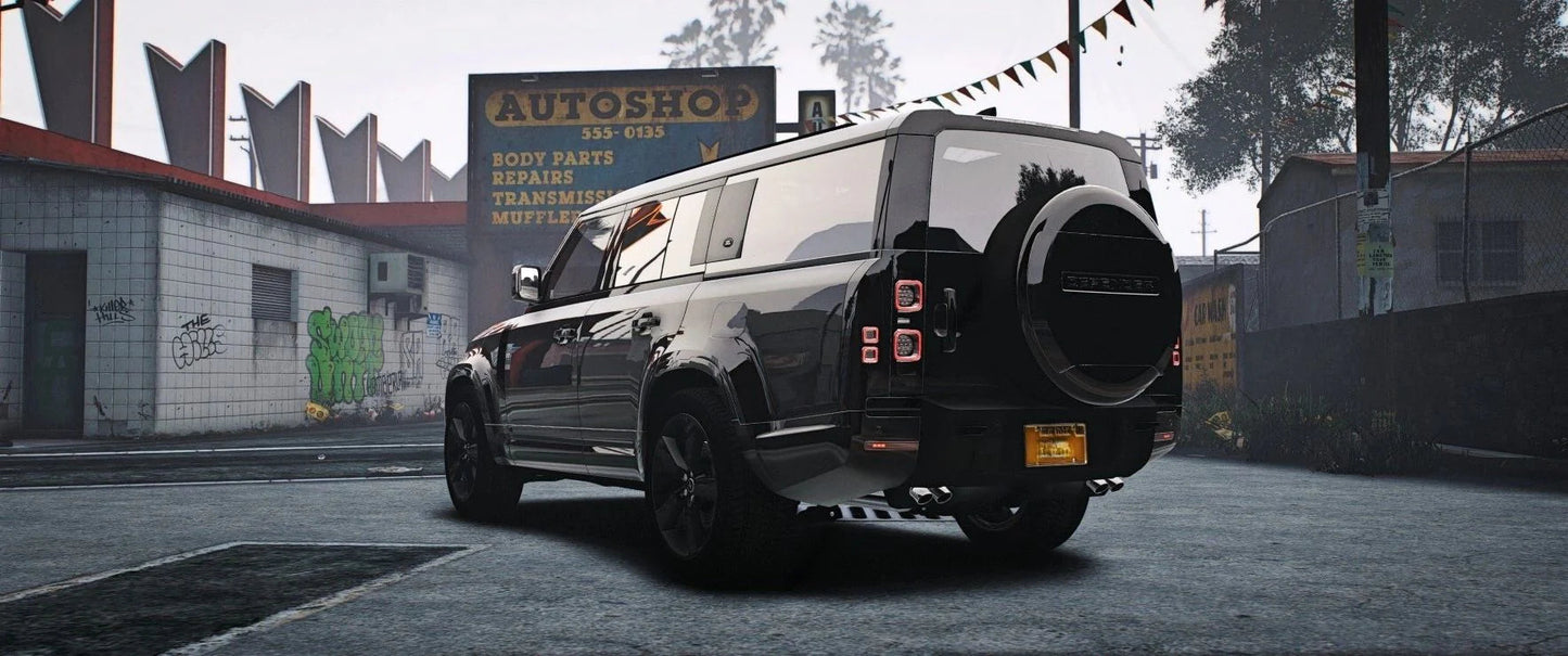Land Rover Defender 130 V8 Engine | RAZ3R