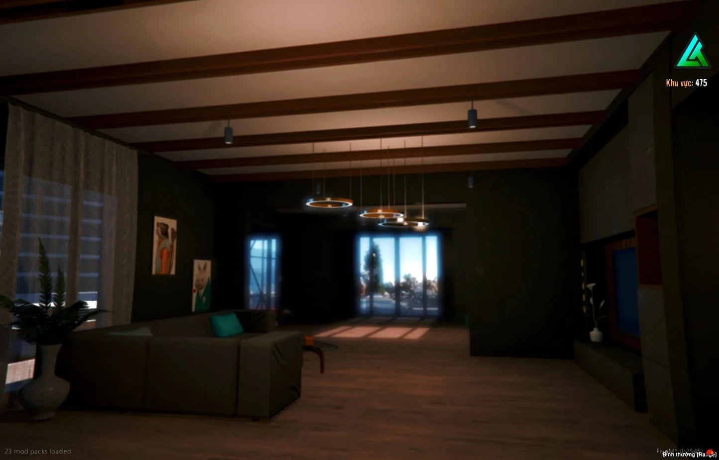 Open Interior - Black House