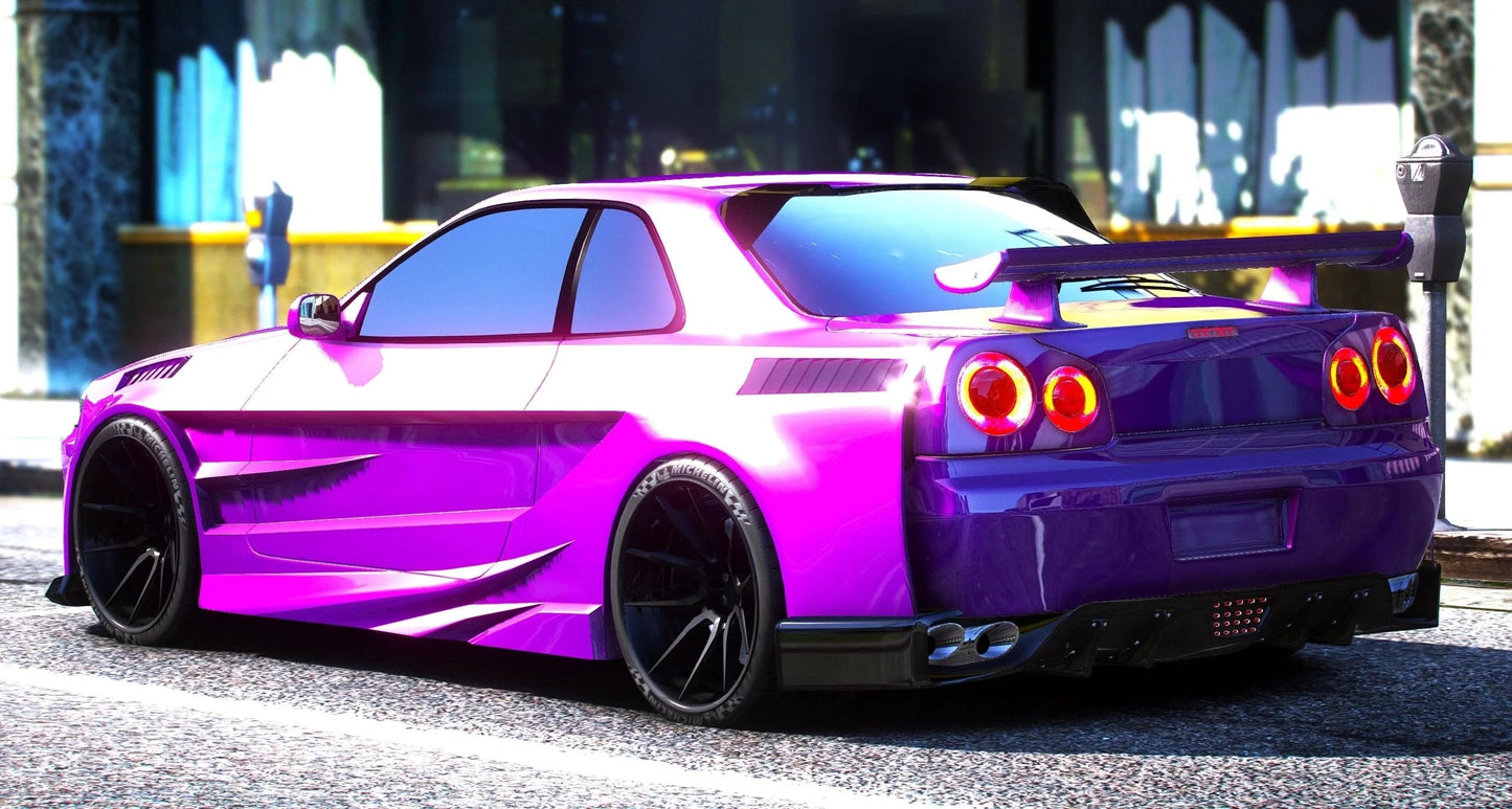 (Unbranded) Nissan R34 Abflug | Lemon