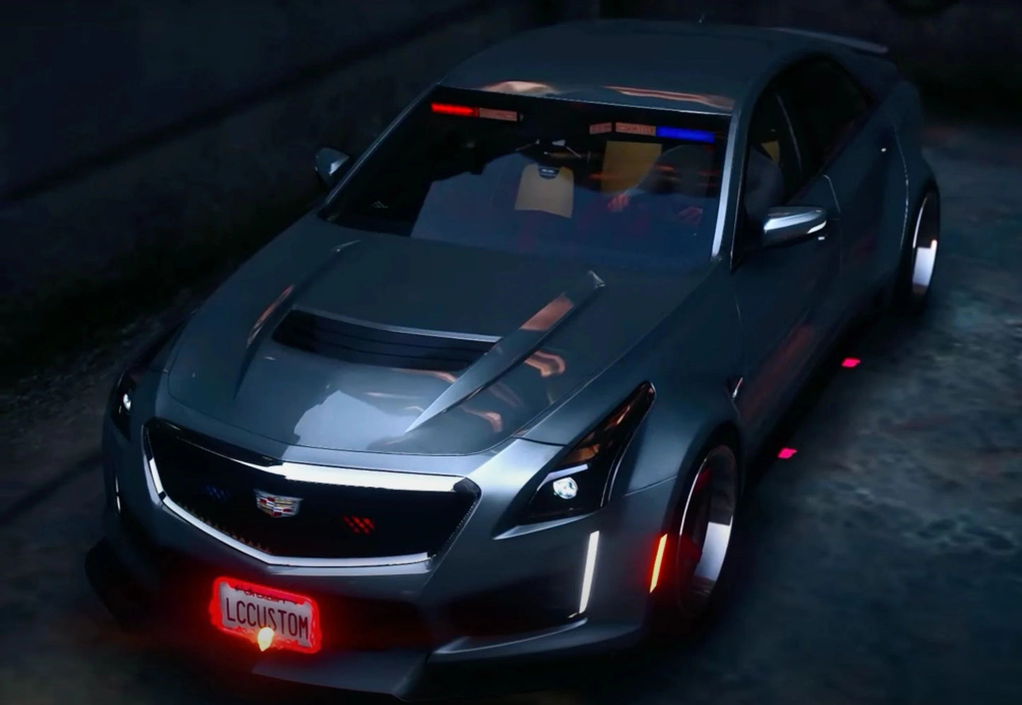 Police Unmarked Cadillac CTS V Widebody Animated PD Armored | Legendary Cars | Performance Build
