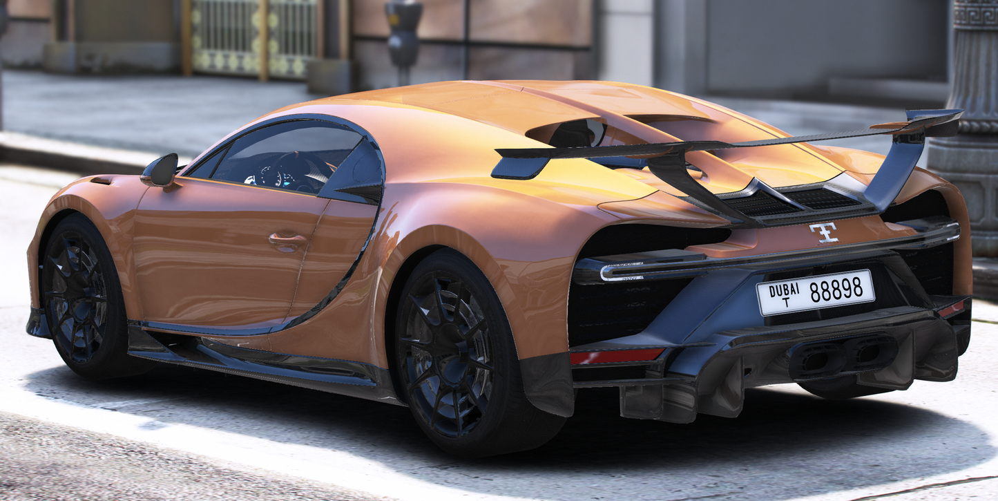 (Rebranded) Andrew Tate Bugatti Chiron Pur Sport