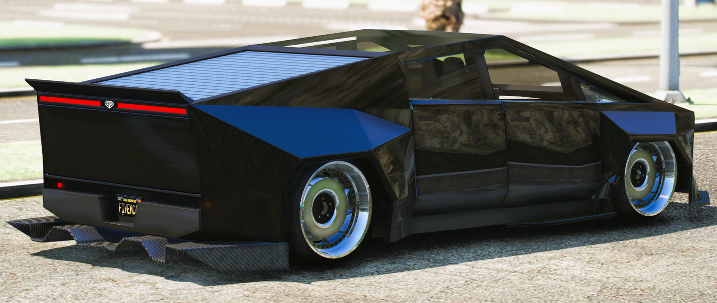 (Rebranded) Tesla Cybertruck Widebody 6 seater (Armored + Slider) | AM