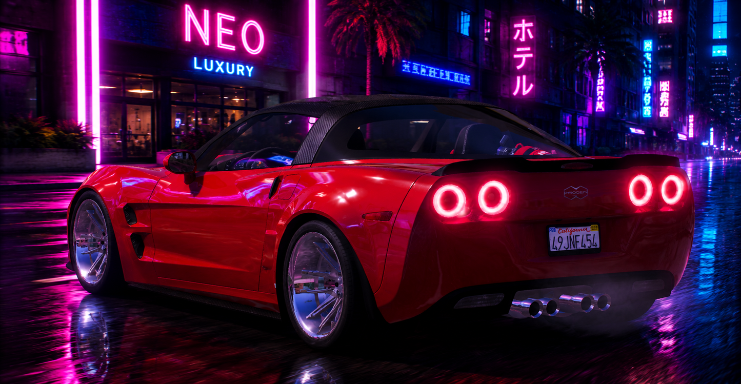 (Rebranded) 2005 Corvette ZR1 Marble Twin Charged