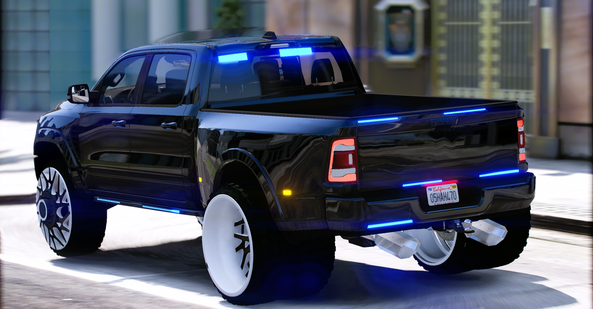 (Unbranded) 2022 Ram TRX Dually SRT Ghoul on Twisted Forgis Unmarked PD