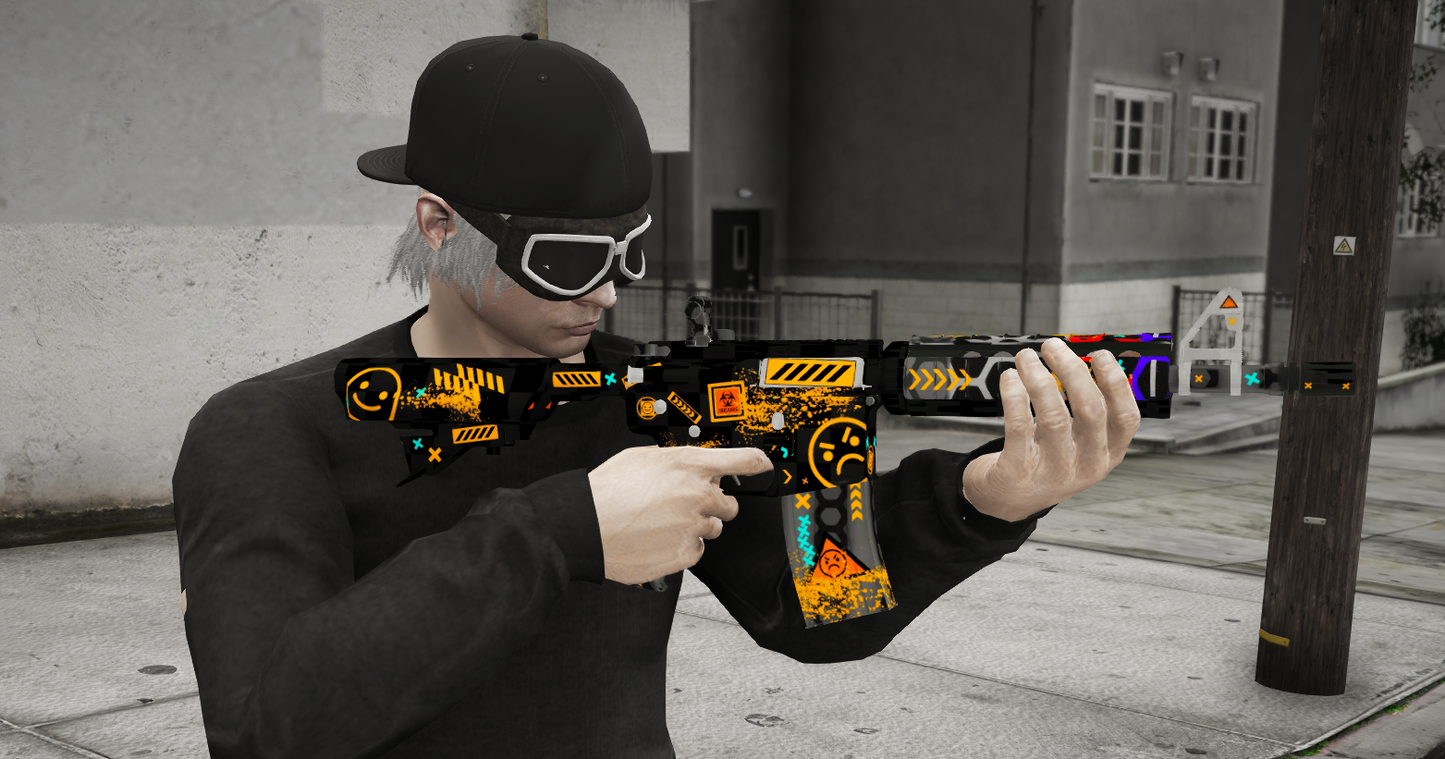 Neon Hazard M4