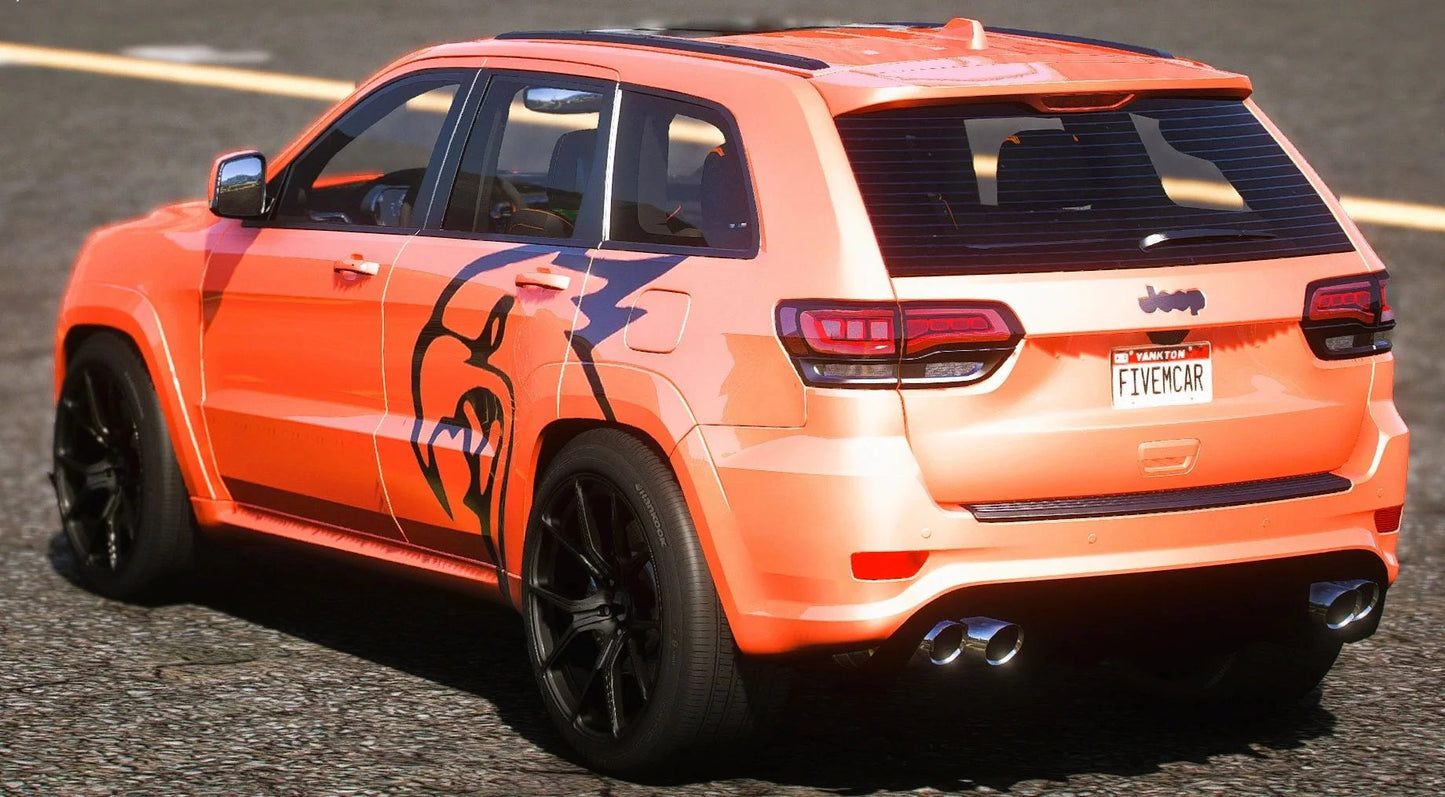 (Unbranded) JEEP Trackhawk “Savage†(4 Liveries) | Mopar Mak