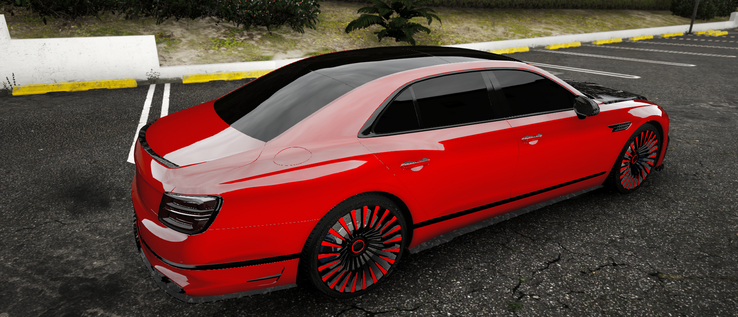 (Unbranded) 2024 Bentley Flying Spur W12 Mansory (Animated Roof) Armored | Ahmeda1999