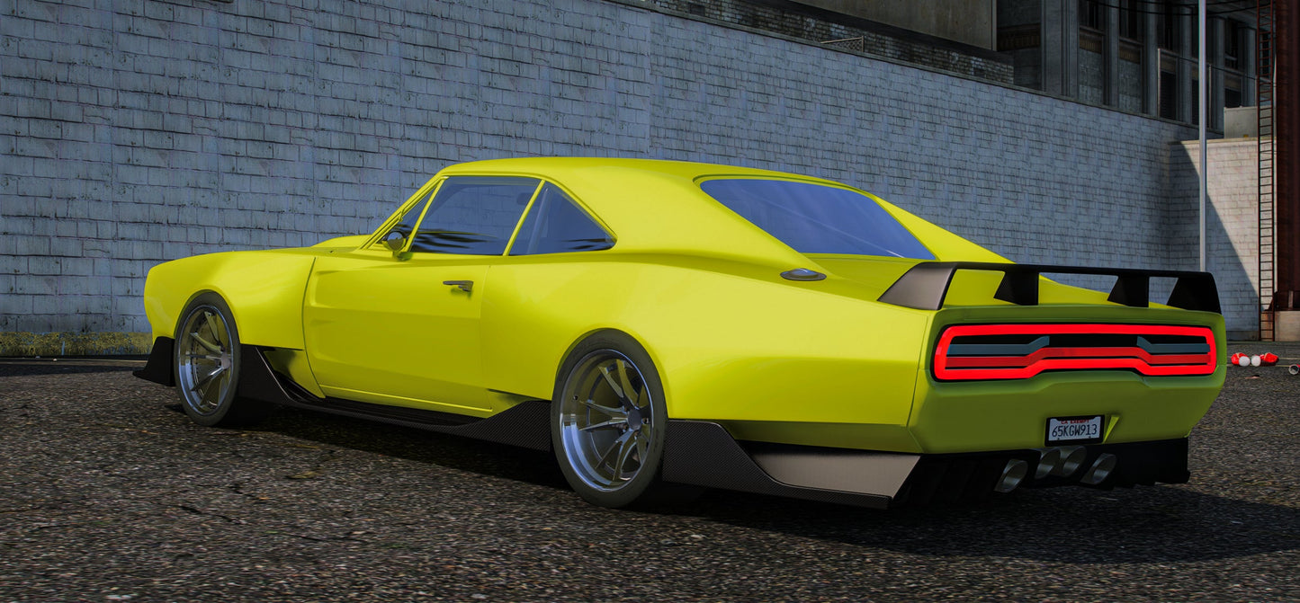 (Lore-Friendly)) 1969 Charger Classic SS Kit | Widekit