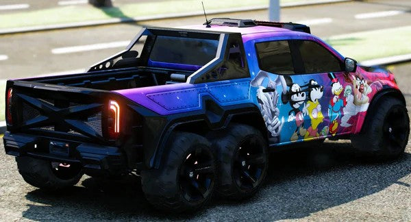 Mercedes Benz X Class Cartoonish