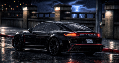 PANAMERA MANSORY 911 TARGA (Animated lights and roof) ) by XSIGI