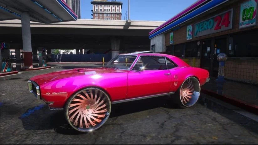 1968 Firebird On Staggered Ruccis | PNUT CUSTOMS