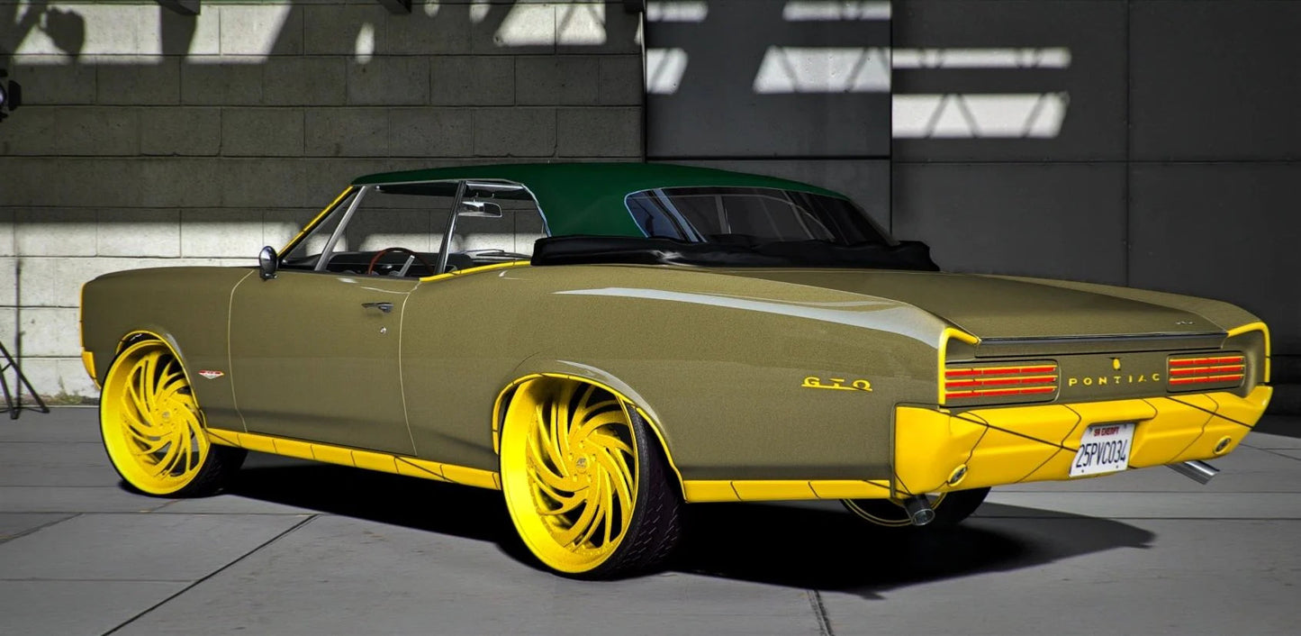1966 Pontiac GTO Gold Donk | Hardie