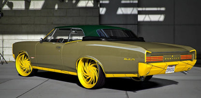 1966 Pontiac GTO Gold Donk | Hardie