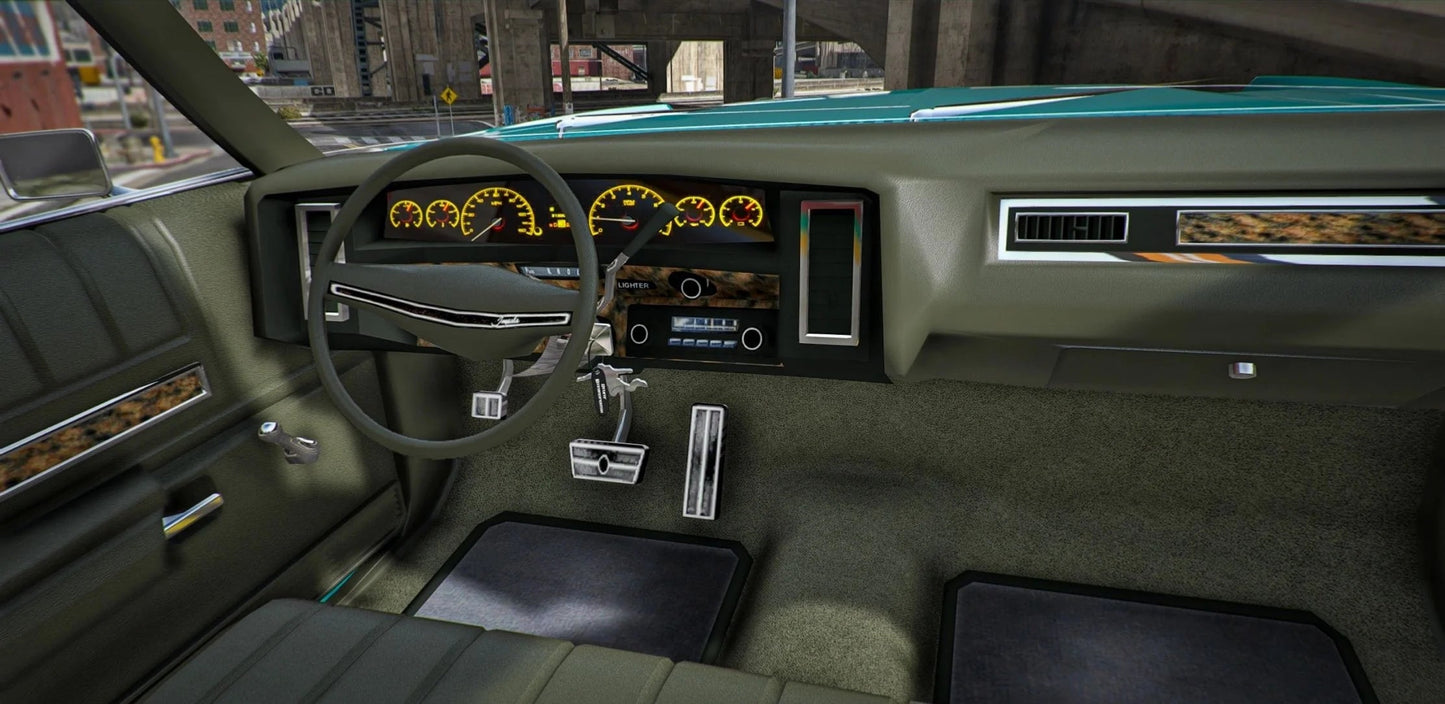 1973 Chevy Caprice Rucci Donk | Krazy Customs