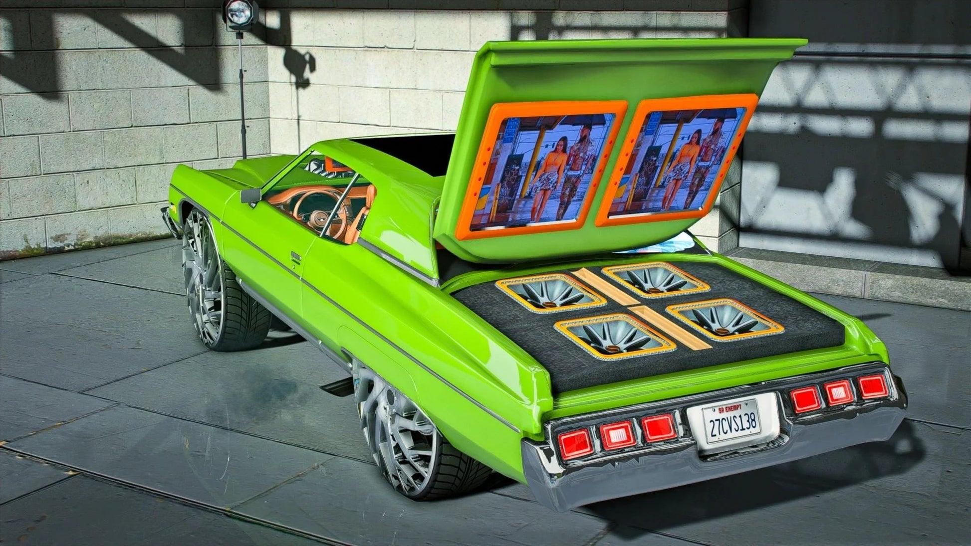 1973 Chevy Impala Donk Swap Bentley | H
