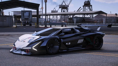 1988 Lamborghini Countach KS Widebody TwinTurbo Custom V2 | Tora