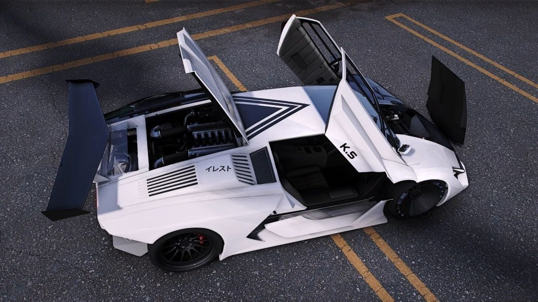 1988 Lamborghini Countach KS Widebody TwinTurbo Custom V2 | Tora