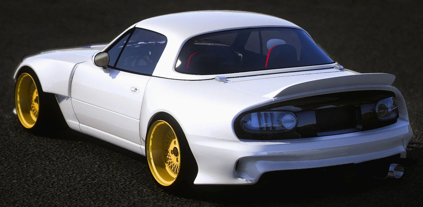 (Unbranded) 1990 Mazda Miata MX5 Widebody I HKS RB28 Swap | MD