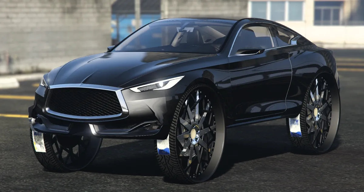 (Unbranded) Infiniti Q60 BKS Donk With Butterfly Doors | SA Customs
