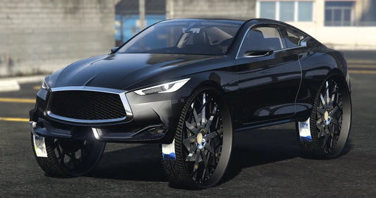 (Unbranded) Infiniti Q60 BKS Donk With Butterfly Doors | SA Customs