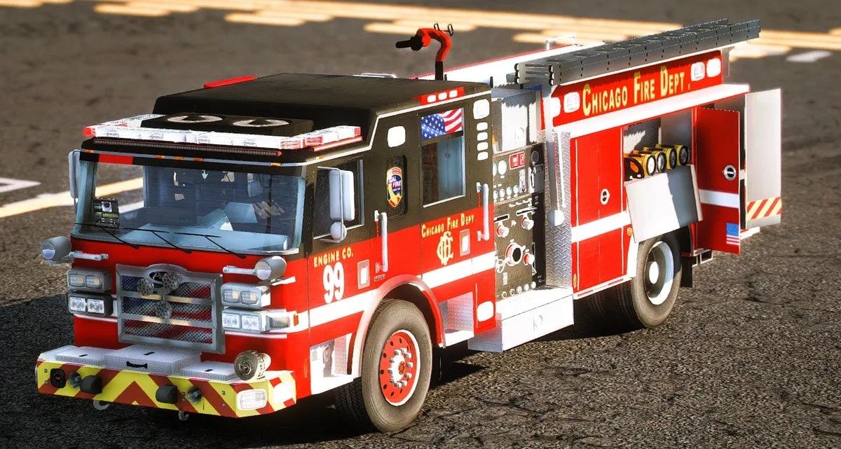 (Unbranded) Chicago Fire Dept. | Exo33