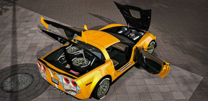 2009 Chevrolet Corvette C6 LSX Twin Turbo | 3RR0R