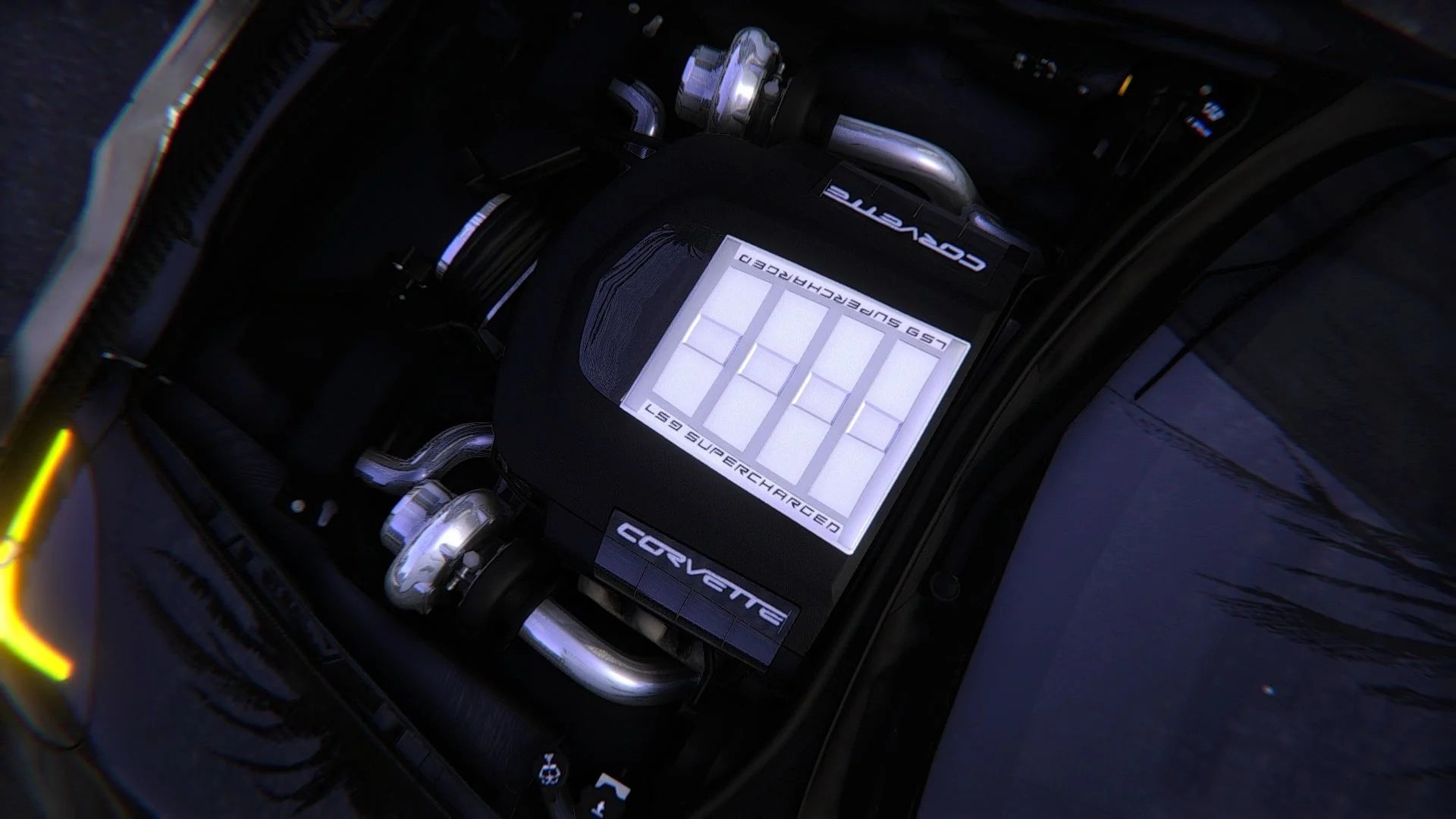 2005 Corvette ZR1 Marble Twin Charged | Playa Custom