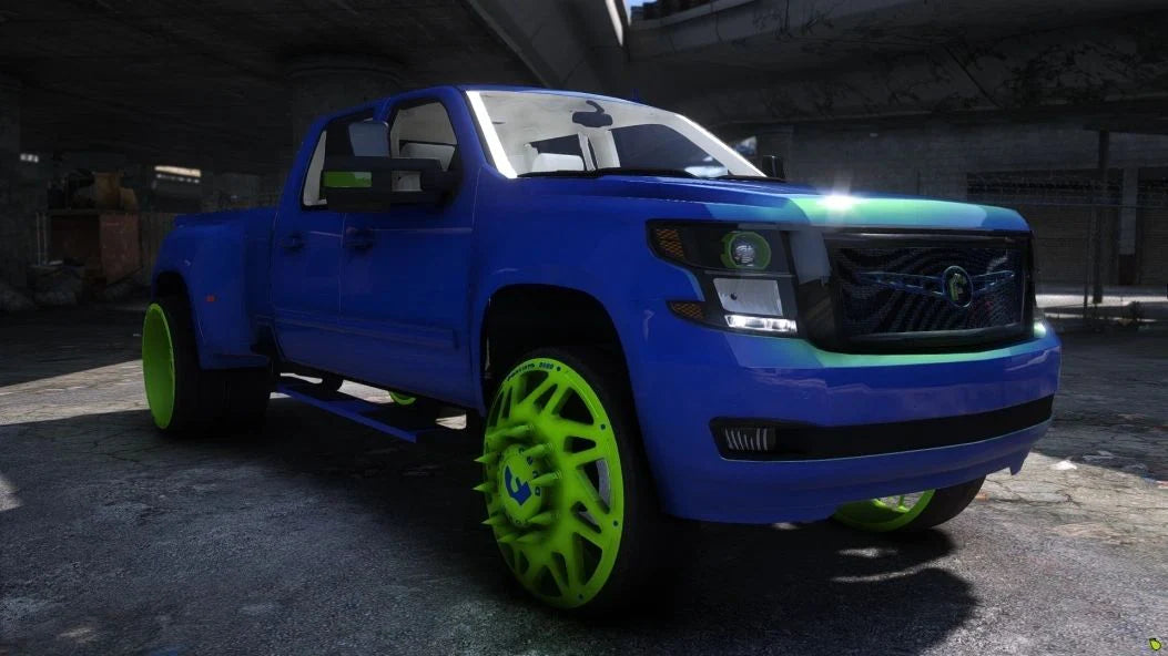 2015 Chevy Tahoe 3500 Dually Custom on 30" Forgiatos | NukeM Customs