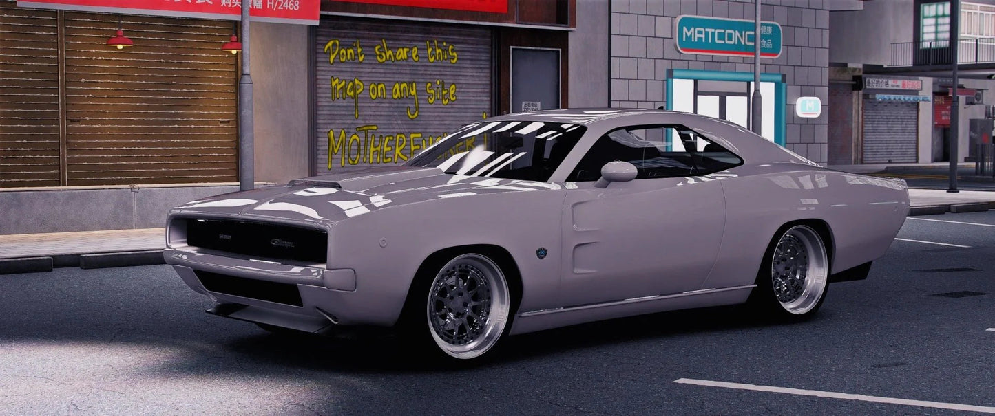 2022 Dodge Challenger Retro Mod (Animated Headlight Cover And 5 Seater) | Underground Customs