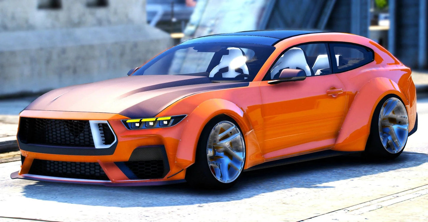 (Unbranded) 2024 FORD MUSTANG DARKHORSE WIDEBODY SHOOTINGBRAKE | GG